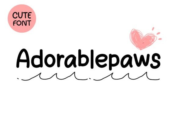 Adorablepaws: The Playful Typeface for Scroll-Stopping Campaigns