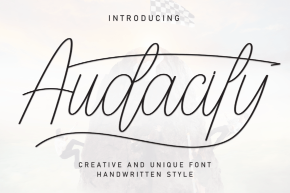 Audacity: The Perfect Script Font for Modern Web Design