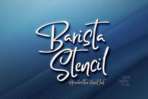 Barista Stencil: The Perfect Typeface for Handmade Shop Branding