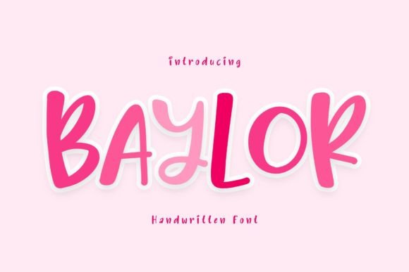 Baylor: The Handwritten Typeface That Stops the Scroll