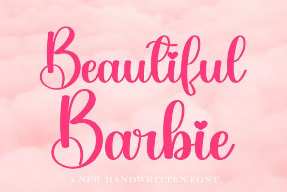 Beautiful Barbie: A Timeless Script Font for Editorial Design