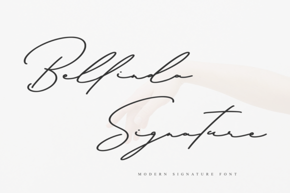 Bellinda Signature: The Elegant Typeface for Modern Editorial Design