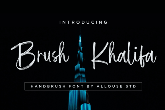 Brush Khalifa: The Perfect Typeface for Handmade Branding