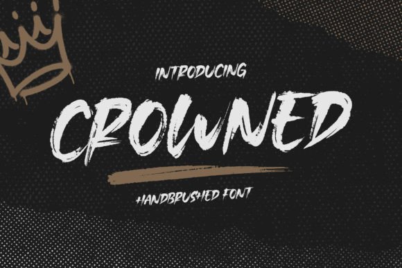 Crowned: A Modern Script Typeface for Warm Digital Branding