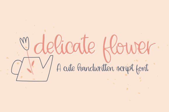 Delicate Flower: The Perfect Script Font for Whimsical Branding