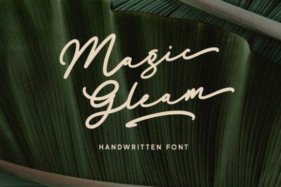 Magic Gleam: A Charming Script Typeface for Digital Brands