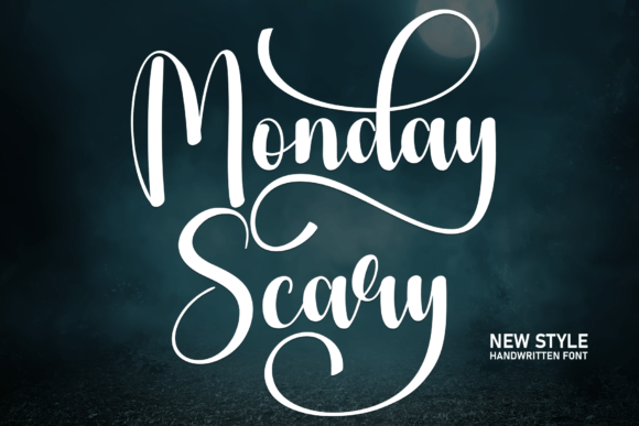 Monday Scary: A Script Typeface That Brings Life to Editorial Design