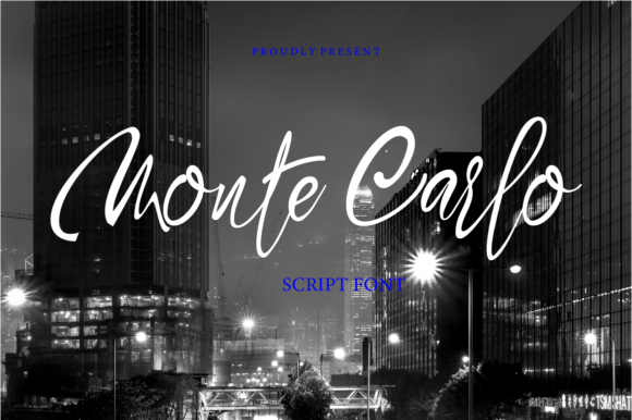 Monte Carlo Typeface: The Elegant Script for Your Brand