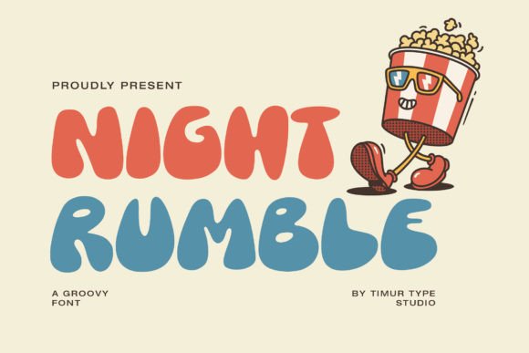 Night Rumble: The Handwritten Typeface That Stops Scrolling