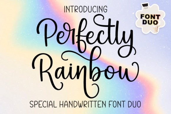 Perfectly Rainbow: The Script Amp Font for Chic Business Branding