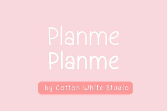 Planme: A Handwritten Typeface for Editorial Design