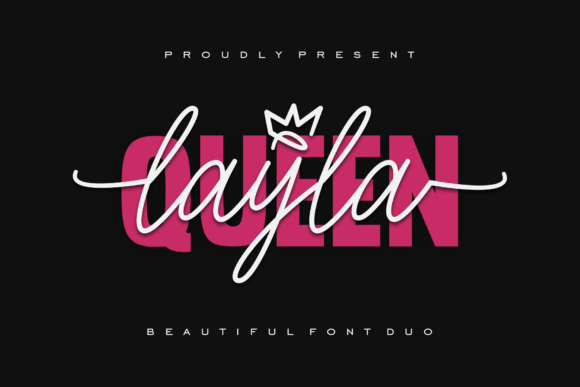 Queen Layla: The Elegant Typeface for Polished Brand Identity