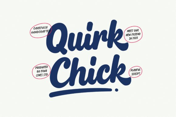 Quirk Chick: The Creative Typeface for Bold Small Business Branding