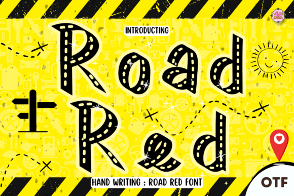 Road Red: The Festive Script Font for Your Brand