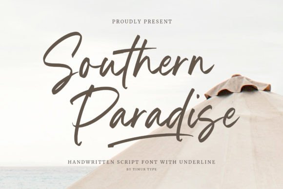 Southern Paradise: The Handwritten Script Font That Elevates Campaigns