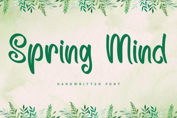 Spring Mind: The Handwritten Typeface That Transforms Small Business Branding