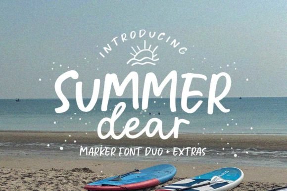 Summer Dear: A Handwritten Typeface for Authentic Brand Identity