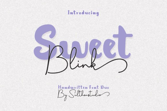 Sweet Blink Duo: The Perfect Typeface for Small Business Branding