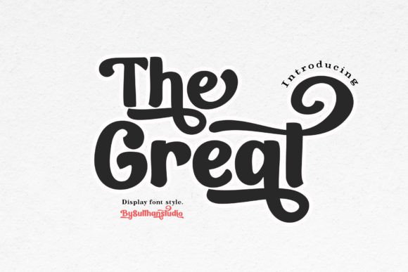 The Great: A Retro Script Font for Authentic Branding