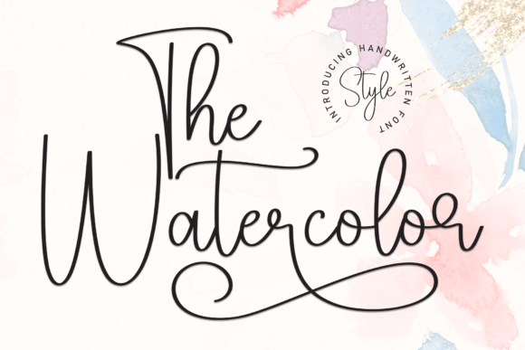 The Watercolor: A Handwritten Typeface for Modern Web Design