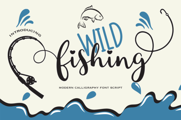 Wild Fishing: The Modern Script Font for Scroll-Stopping Campaigns